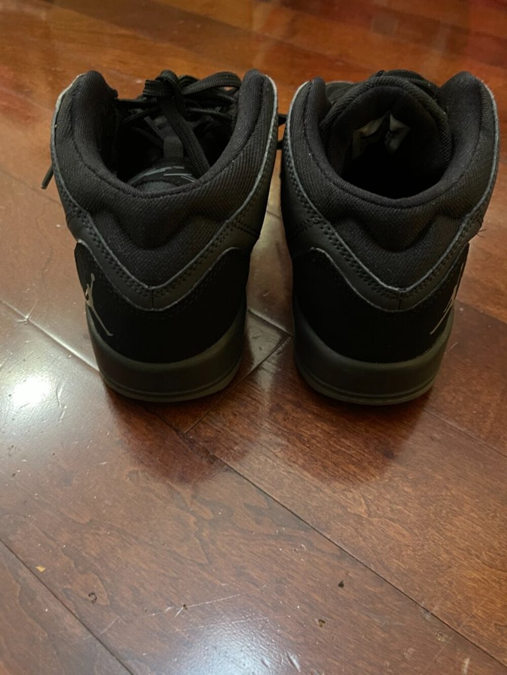 Nike Jordan Flight Origin BP Black Youth Size 3Y Sneakers - Picture 4 of 7